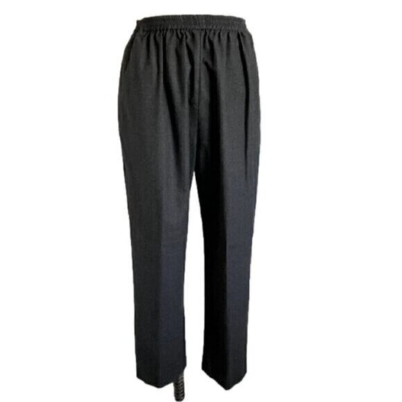 Eskandar Gray Pull-on Wool Cashmere Wide Leg Pants - Large 🇬🇧 - Picture 2 of 12